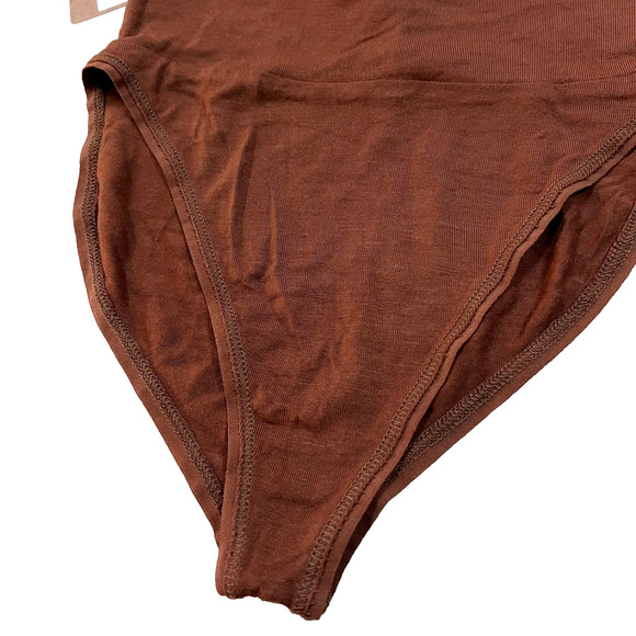 SKIMS Womens Sleep Brief Cooper XS Pajamas Loungewear - Picture 4 of 5